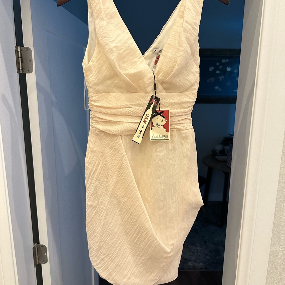 Yoana Baraschi cream dress size 0